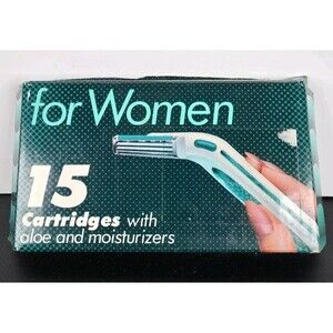 Gillette Sensor EXCEL WOMEN'S Shaver Razor Blade Refill 15 Cartridges New 85634